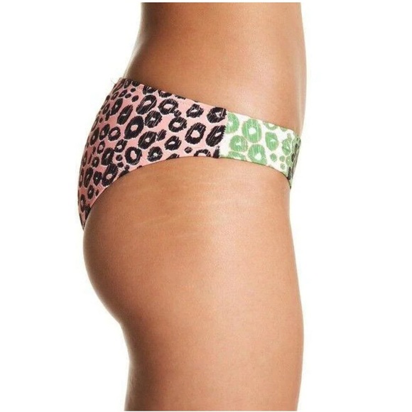 NEW DEREK LAM 10 Crosby bikini bottom Size XS U-wire Leopard design - Picture 7 of 14